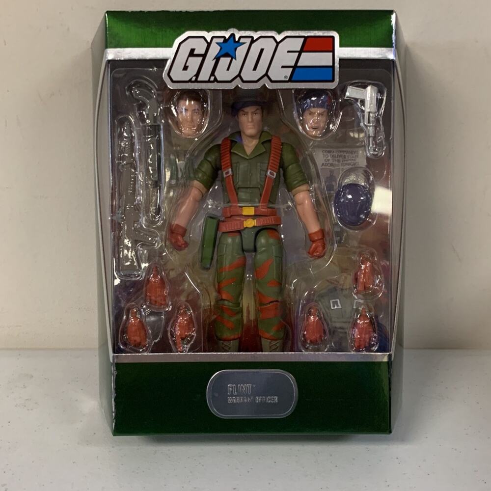Super7 ULTIMATES! G.I. Joe Flint - 7" G.I. Joe Action Figure with Access…